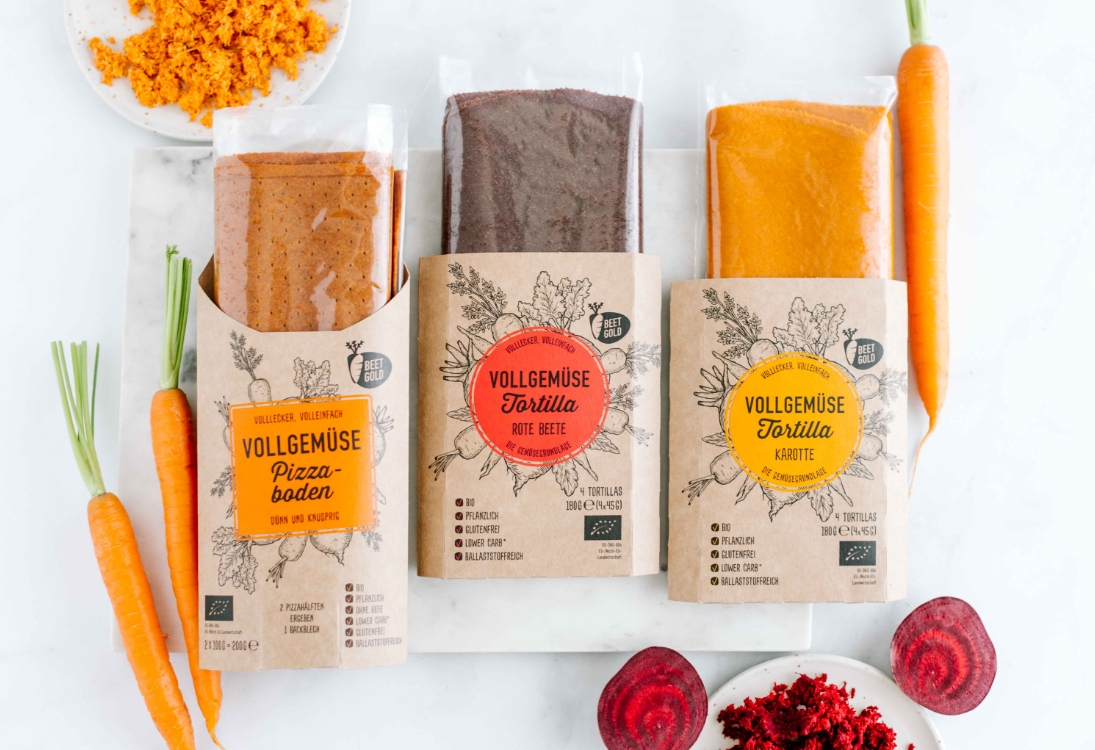 Beetgold Produkte — Vollgemüse-Sortiment