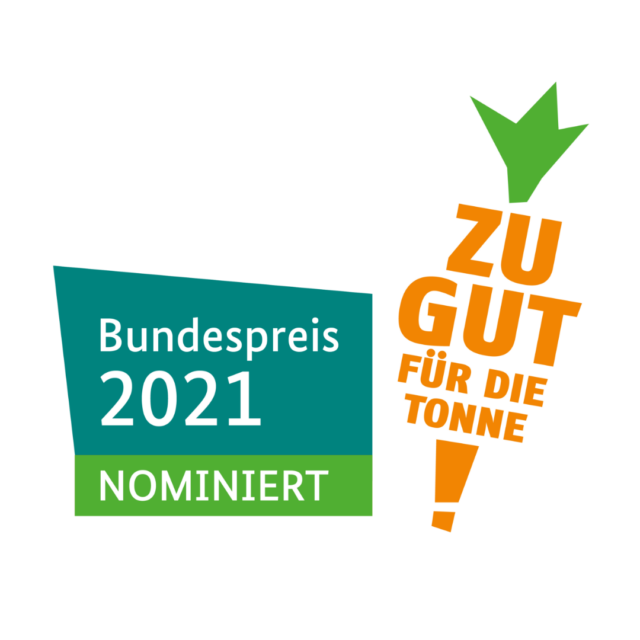 Zu gut für die Tonne Bundespreis 2021 Logo